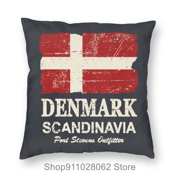 

cushion/decorative pillow denmark flag throw pillows covers cases velvet pillowcase cushion neck living room wedge 20x20 cervical reading lu