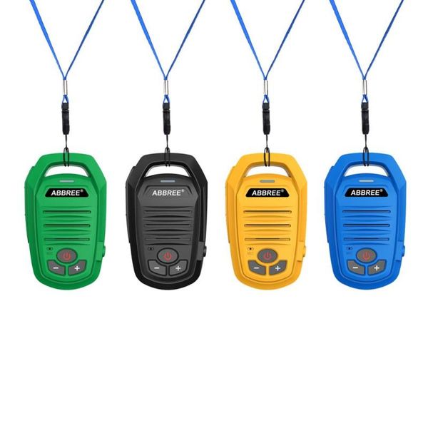 

walkie talkie abbree ar-639 frs uhf frequency license-22 channels usb charging handsportable radio station