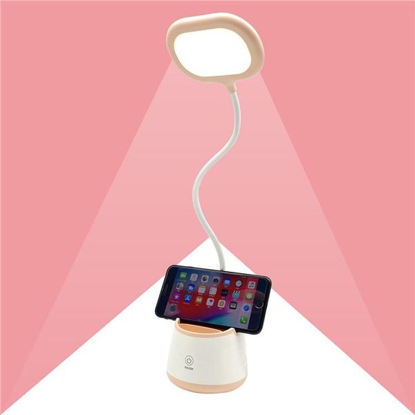 

table lamps touch lamp with mirror pen holder study light rechargeable desk