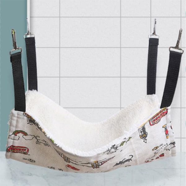 

cat hammock swing hanging litter pet cage bed basket supplies beds & furniture