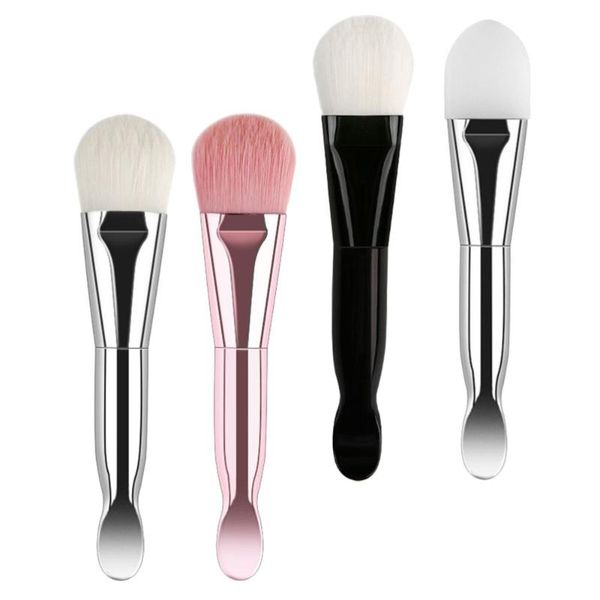 

eyelash curler 4pcs silicone face mask brush applicator practical beauty tool