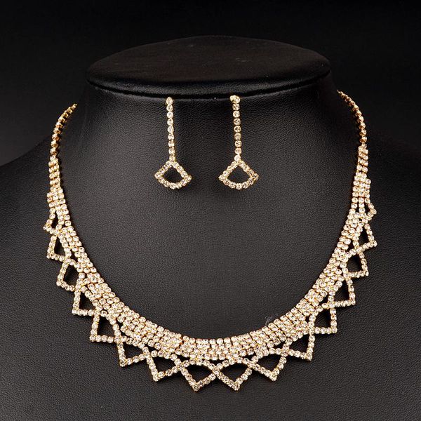 

earrings & necklace jewelry accessories,fashion sets. bridal jewelry, zircon set, Silver