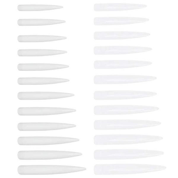 

false nails extra long nail tips natural shape for salons home, Red;gold