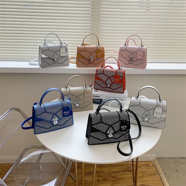 

origin diamond 2021 women's single shoulder splicing handbag