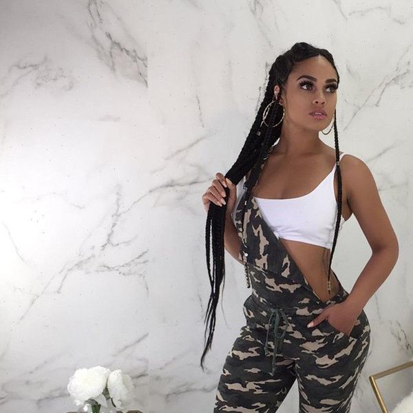 

casual loose party overalls camouflage womens jumpsuits long trousers pants clubwear summer autumn clothes, Black;white