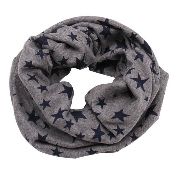 

scarves & wraps children kids scarf warm loops neckerchief stars fashion comfortable for winter fea889, Red;brown