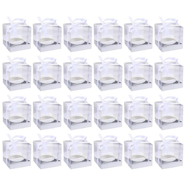 

pcs 1 bag waterproof wrapping boxes portable pastry with ribbon gift wrap