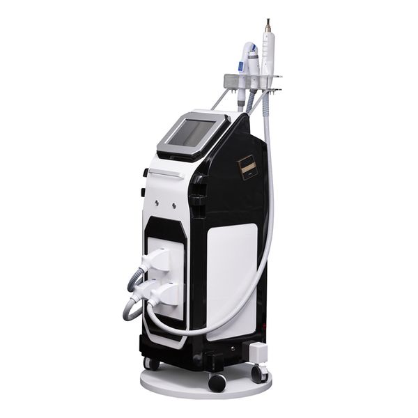 

3 in 1 new arrive wrinkle removal rf+picosecond laser tattoo removal +elight dpl opt ipl epilator equipment