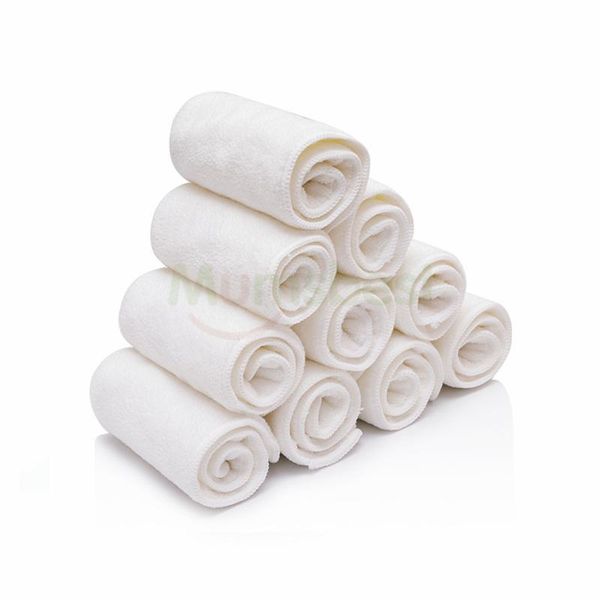 

cloth diapers [mums] big size 10 pcs reuseable children inserts microfiber washable nappy liners for kids 13-25 kg