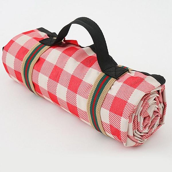 

outdoor pads picnic mats 140x200cm camping moistureproof beach mat plaid