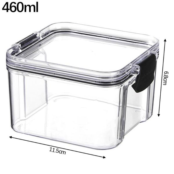 

storage bottles & jars jar transparent food canister keep fresh kitchen box for candy cookie rice sugar flour pasta nuts