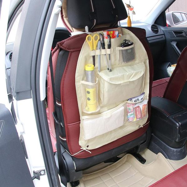 

car organizer seat back storage bag multifunctional sundries hanging box suspension