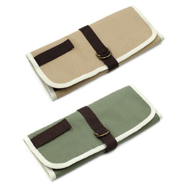 

storage bags foldable camping tableware bag knife folk package organizer