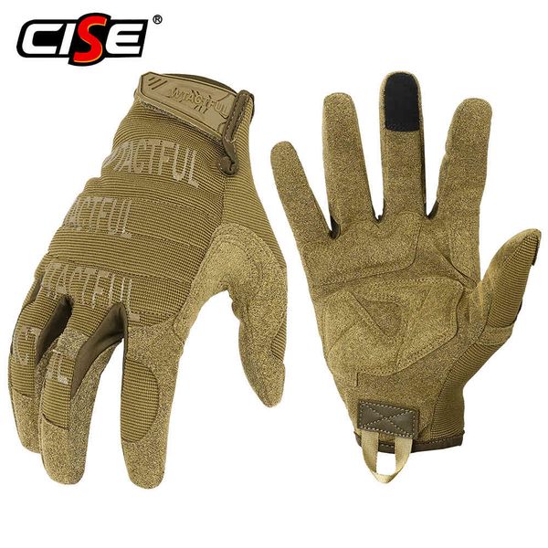 Motorrad Vollfinger-handschuhe Schutzausrüstung Pit Biker Reiten Motorrad Moto Enduro Motocross MTB Radfahren Taktische Handschuh Männer