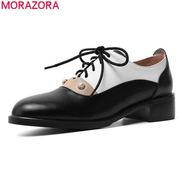 

arrival fashion lace up casual shoes comfortable low heel round toe ladies spring autumn women dress, Black