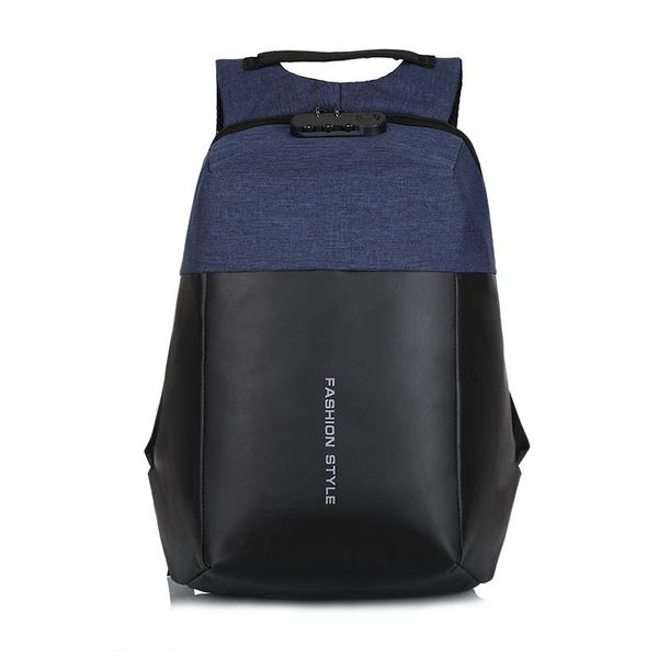 

backpack oubdar 2021 men multifunction usb charging headphone plug anti-theft lapwaterproof business large travel mochila