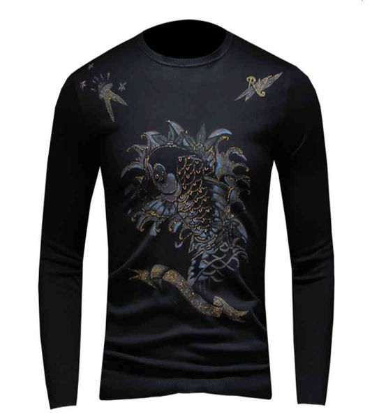 

hoodie winter zanzea warm fashion stylish slim men sweater long sleeve causal o-neck luxury sweaters, Black