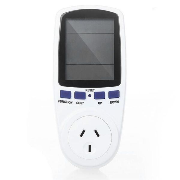 

smart power plugs multifunctional lcd display digital energy saving meter 240v 50hz wavolt amp monitor analyzer measuring socket