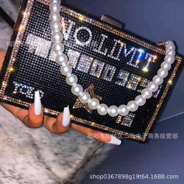 

2021 fashion hand trend dinner bag party diamond evening bag