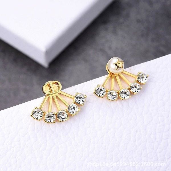 

75%off outlet new fashion pearl earrings, Silver