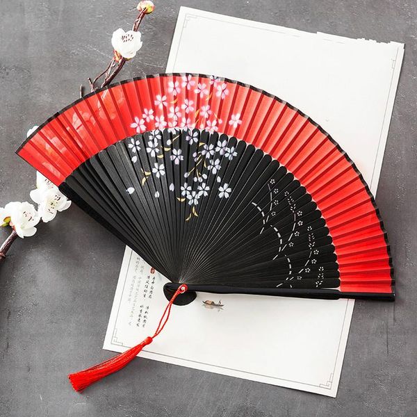 

summer daily fans fashion women cheongsam show decoration fan portable small party wedding bamboo abanicos para boda other home decor