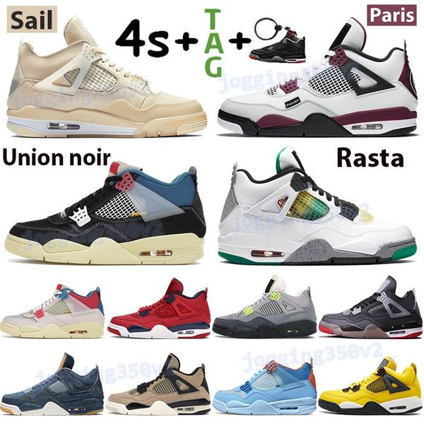 

boots 4 new basketball shoes paris noir 4s sneakers white x sail bred rasta se neon denim game royal black white university red trainers