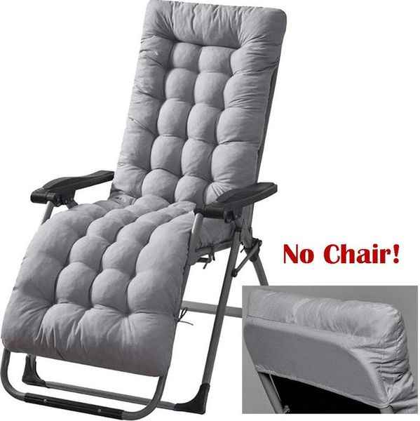 

cushion/decorative pillow modern soft sun lounger cushion solid color high back cane chair outdoor garden patio recliner thick seat pad no