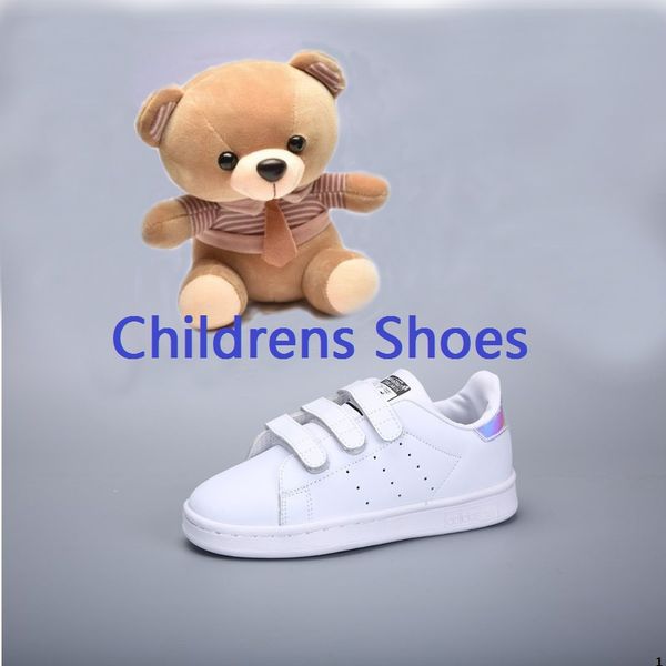 

andd1y_kids shoes children stan smith superstar hook&loop kid girls childrens boys baby children's skateboarding casual sport shoe size