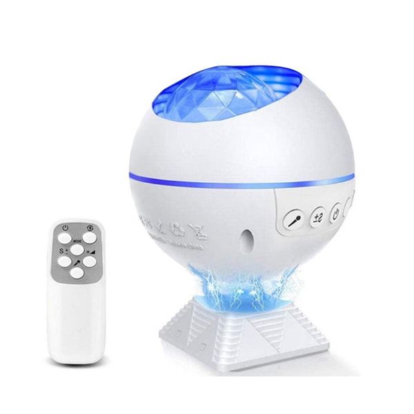 

smart home control laser star projection lamp vehicle water grain colorful voice controlled stage atmosphere
