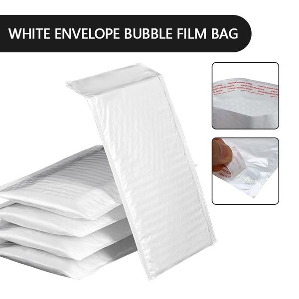 

gift wrap 30/50pcs white foam envelope bag different specifications mailers padded with bubble mailing