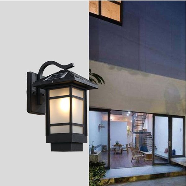 

wall lamp solar led light outdoor lamps garden for country house sunlight modern decoration patio balcony