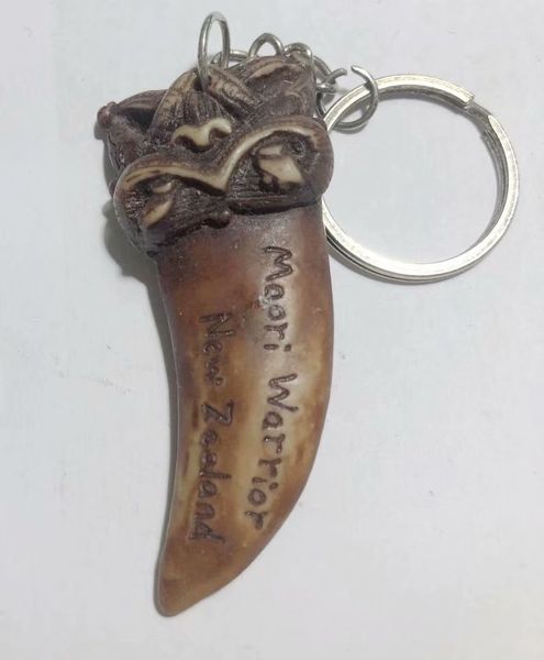 

15 pcs charm men's fashion totem carve simulation punk keychain, Slivery;golden