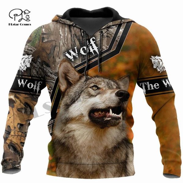 

men's hoodies & sweatshirts plstar cosmos 3dprint est animal wolf art harajuku premium streetwear funny unique awsome casual hoodies/sw, Black