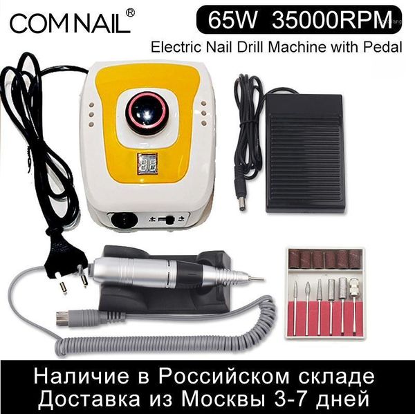 

65w 35000rpm electric manicure nail art drill pen machine set for pedicure equipment fingernail files tools1