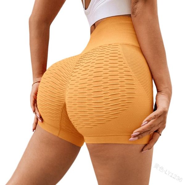 

women's shorts women yoga solid color high waist ladies sports leisure hip lift tight fashion fitness mini-shorts 2021, White;black