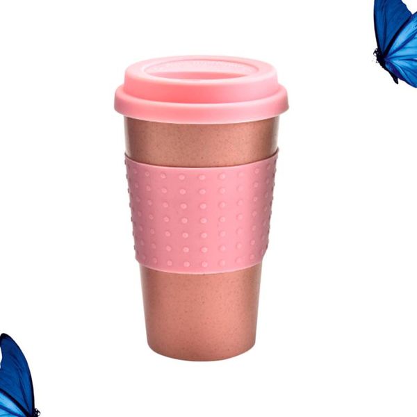 

mugs wheat straw water mug creative coffee cup stylish drinking for home office car )