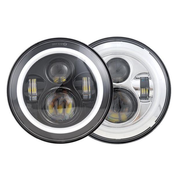 

car headlights 7'' high/low beam headlight for wrangler