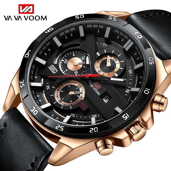 2021 neue Ankunft Moderno Uhren Herren Sport Reloj Hombre Casual Relogio Masculino Para Militär Armee Leder Armbanduhr Für Männer