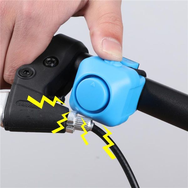 

bike horns electric cycling bells bicycle accessory 120db horn handlebar bell rings call on signal