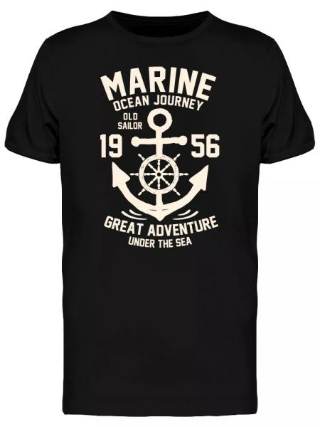 

Marine Ocean Journey Tee Men's -Image by Shutterstock, White;black