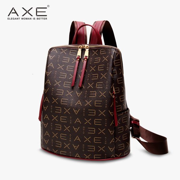 

Leather with Pvc Anti Theft Boutique Backpack for Women