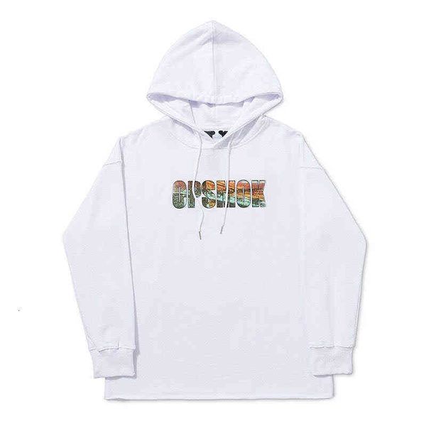 

loose tees men's hoodies smiley hip hop loose casual sports hooded pullover sweater#s-xl#vlones, Black