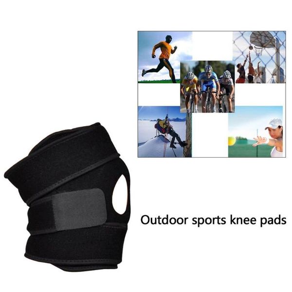

elbow & knee pads 1pcs adjustable compression sport fitness outdoor protection running cycling support accessories e8h7, Black;gray