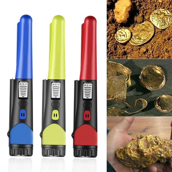 

metal detectors professional handheld detector pinpointing pinpointer waterproof gold tester locator for coin