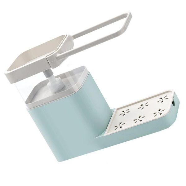 

hooks & rails press type washing-up liquid dispenser versatile detergent storage container