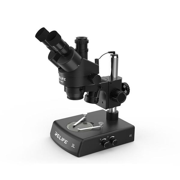 

professional hand tool sets relife microscope m3t-2l trinocular 48000w pixels hdmi camera 7 45x zoom with light inside