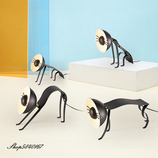 

table lamps europe designer creative iron cat lamp light for living room home deco bedroom led desk cute