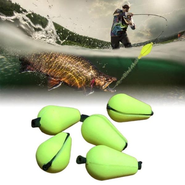 

pieces foam strike indicator fishing tackle accessories red yellow hair hook buoy