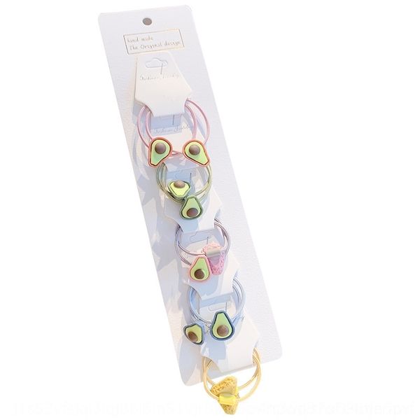 

5nGB children's accessories small accessories elastic does not hurt loop girl's rubber baby headband rubber band hair rope elastic hair rop, Slivery;white