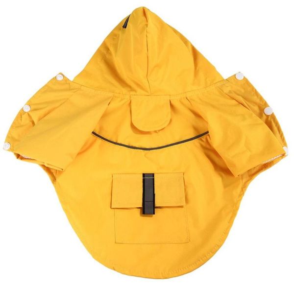 

dog apparel spring and summer raincoat windproof waterproof clothes lightweight rain jacket 2 legged hoodies qgnv